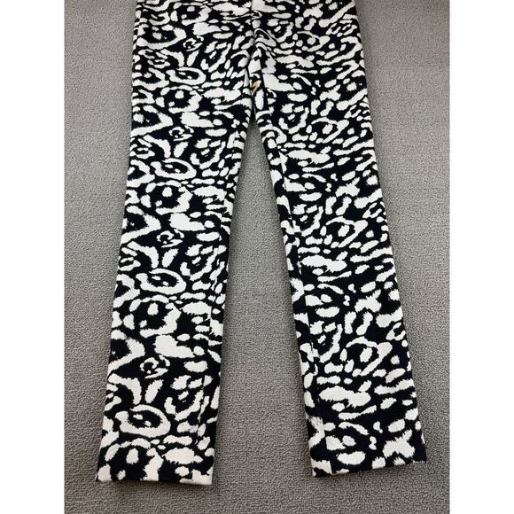 Christian Dior Women US 2 Black And White 2016 Dior Straight Leg Pants - Picture 11 of 16